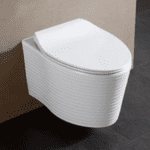 Linear White Series Designer WC With Slim Uf Seat Cover (white) - By Aquant