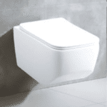 Rimless Wall Hung WC With Soft Close Uf Slim Seat Cover (white) - By Aquant