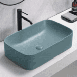 Matt Table Mounted Wash Basin (seafoam Green) - By Aquant