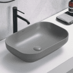 Matt Table Mounted Wash Basin (lunar Grey)