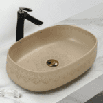 Arabian Design Table Mounted Designer Wash Basin (beige Caramel) - By Aquant