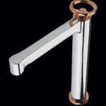 Brass Basin Mixer Tall Body - By Aquant