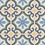 Moroccan Tile Codesmow/crbluemoraccan (600x1200mm, Matt Carving)