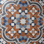 Multicolour Moroccan Wall Tile Codesmlw/primemotropanzarosso (600x600mm, Matt)