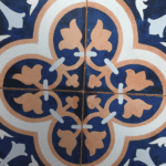 Multicolour Moroccan Wall Tile Codesmlw/primemozelligeblue  (600x600mm, Matt)