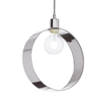 Anello Sp1 | Cromo Ceiling Lamp- Ideal Lux