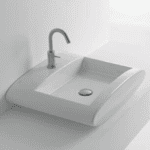 F Nicole Wash Basin ( White ) - By Queo By Hindware