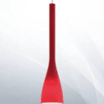 Flut Sp1 | Rosso/red Ceiling Lamp - Ideal Lux