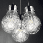 Luce Max Sp1 | Cromo Ceiling Lamp - Ideal Lux