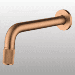Mouth Operated Wall Basin Tap (rose Gold) - By Aquant