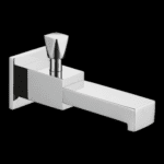 Button Spout Square (chrome) - By Aquant