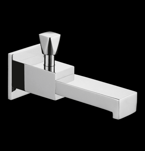 Button Spout Square (chrome) - By Aquant