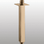 Vertical Ceiling Shower Arm (brushed Gold) - By Aquant