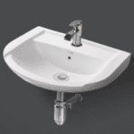 2007/ Irish Wall Hung Basin (white) - By Geobath Sanitaryware