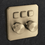 Regalia Series Brass Concealed Thermostatic Diverter With Three Outlets (brushed Rose Gold) - By Aquant