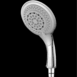 Abs Hand Shower 5 Function Normal, Jet, Massage, Mist, Foam (chrome) - By Aquant