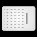 Ss Concealed Ceiling Mounted Multifunction Shower Flow : Rain & Waterfall 2 Function (chrome) - By Aquant