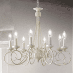 Brandy Sp5 | Antique White Ceiling Lamp - Ideal Lux
