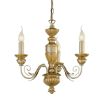 Dora Sp3 | Antico/antique Ceiling Lamp - Ideal Lux