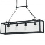 Igor Sp4 |  Nero/black Ceiling Lamp - Ideal Lux