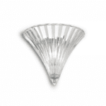 Santa Ap1 Small | Transparent Wall Lamp - Ideal Lux
