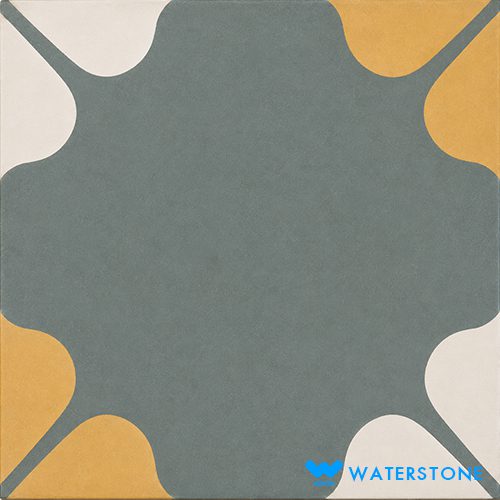 Athangudi Floor Tile RWAD100-06 (10x10in, Soft Matt)