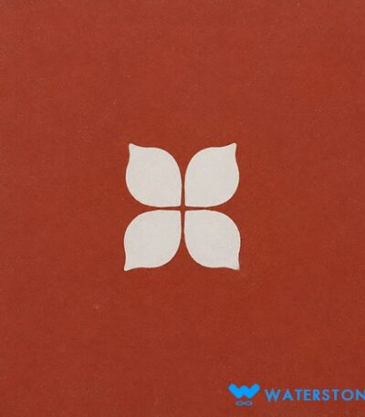 Athangudi Floor Tile RWAD104-03 (10x10in, Soft Matt)