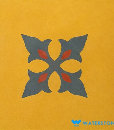 Athangudi Floor Tile RWAD106-01 (10x10in, Soft Matt)