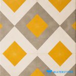 Athangudi Floor Tile RWAD107-04 (10x10in, Soft Matt)