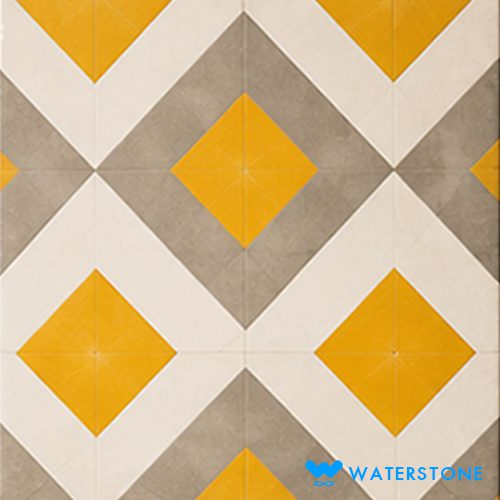 Athangudi Floor Tile RWAD107-04 (10x10in, Soft Matt) Athangudi Floor Tile RWAD107-04 (10x10in, Soft Matt)