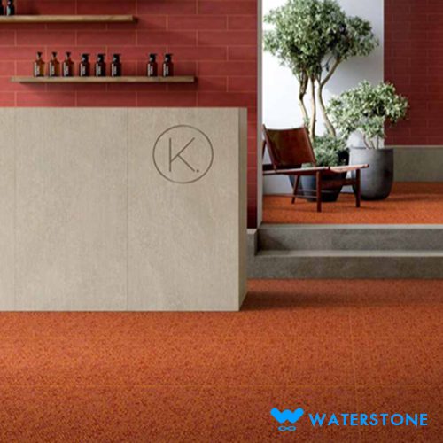 Designer Tile RWSD Crimson Red (600x600mm, Matt)