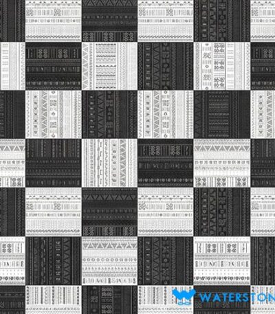 Vitrified Tile RWMTB Rubic White Decor (600x1200mm, Matt)