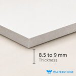 RWSM Galaxy Super White vitrified tile view