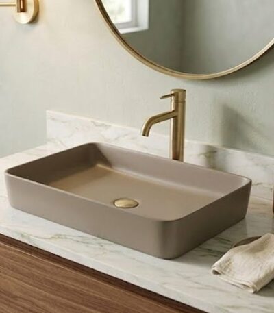 Matt Khaki Table Top Basin WUS-1004-I