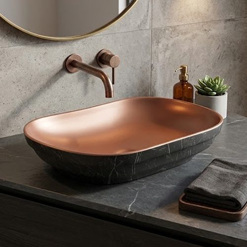 Two Colour Table Top Basin WUS-1014-C (460x340x145mm)