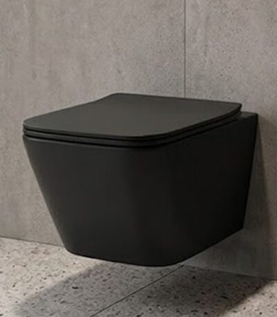 Matt Black Wall Hung Closet WUS-3003-E