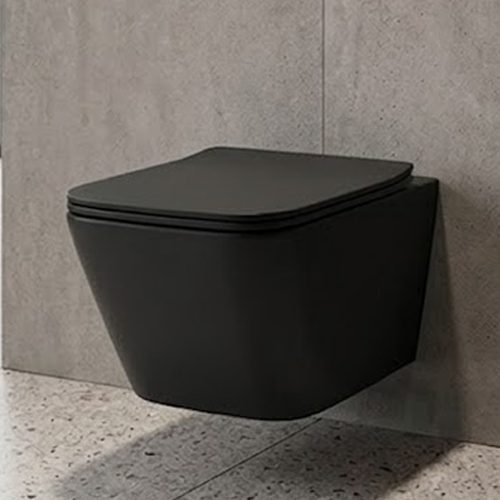 Matt Black Wall Hung Closet WUS-3003-E (520x360x360mm)