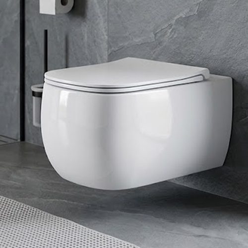 Glossy White Wall Hung Closet WUS-3008-A (520x380x380mm)