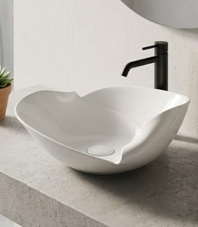 Handmade White Table Top Basin WUS-4001