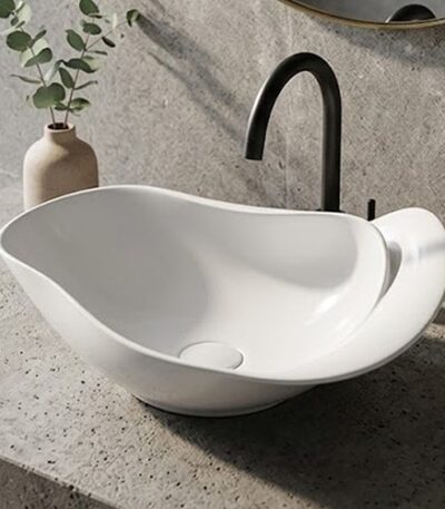 Handmade White Table Top Basin WUS-4003