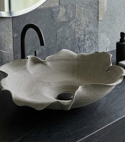 Handmade Grey Table Top Basin WUS-4011